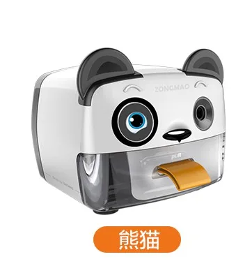 panda Лидер продаж Высокая эффективность коробки, милые, миленькие в японском стиле(«Каваий»), Электронная точилка для карандашей для карандаш для эскизов уголь художественный специализированные Канцтовары - Цвет: panda