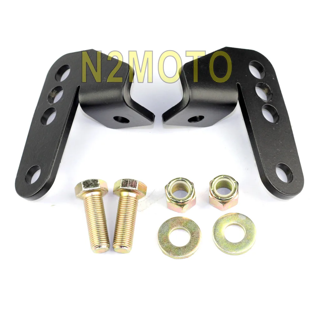 

Motorcycles Adjustable 1"-3" Lowering Kit Passenger Carrying Rear Drop Kit for XL883 XL1200 Custom Nightster 2005-2014