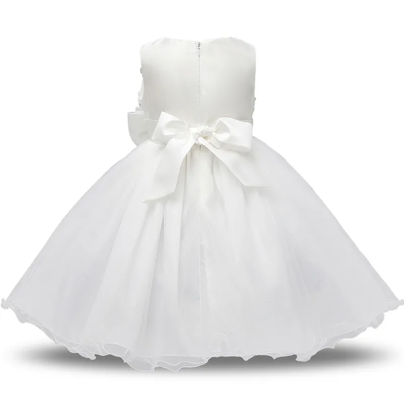 Осеннее платье для новорожденных девочек белые платья для девочек на свадьбу, праздничный костюм для детей, крестильное платье для младенцев, платье для первого дня рождения