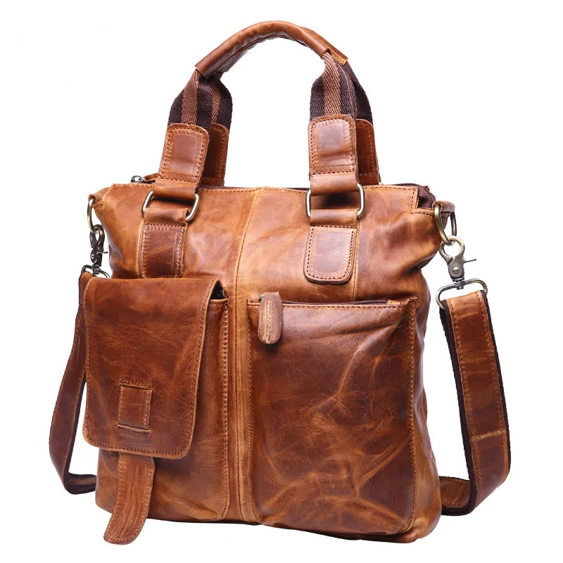 JOYIR جلد أصلي للرجال حقيبة الذكور الجلود الأعمال مكتب محمول حقيبة رجالية الكتف رسول Crossbody حقيبة حقائب