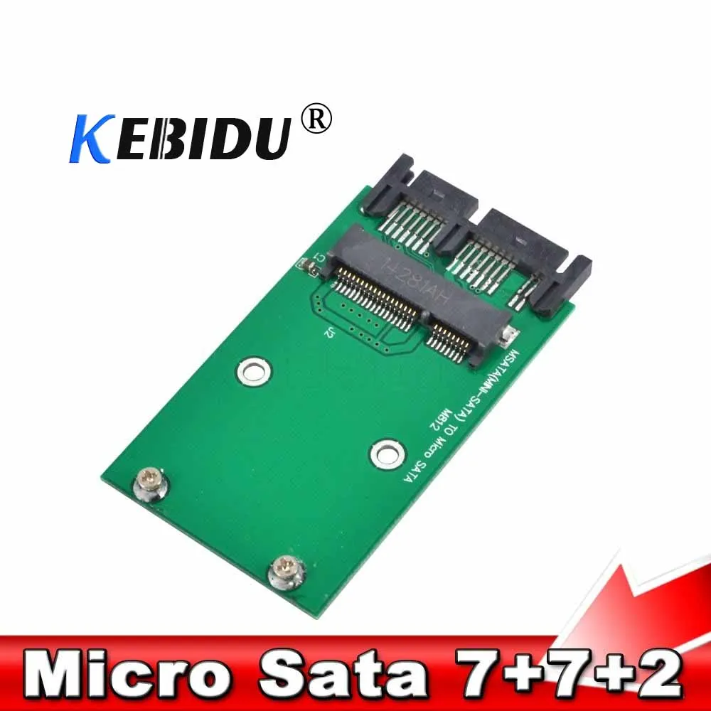 Адаптер конвертер kebidu msata на Micro Sata SSD 1 8 &quotна 2 5&quot SATA Mini sata M SDD PCI E MSata|ssd x40|adapt ukadapter
