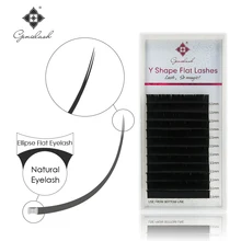 Genielash, матовые, эллипсовые, для наращивания ресниц, разделенные кончики, корни эллипса, плоские отдельные ресницы, гораздо мягче, светлее, макияж, ресницы