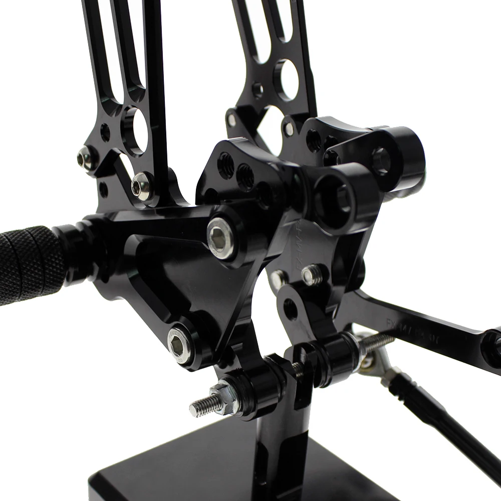 FX CNC алюминиевый регулируемый задний набор для мотоцикла задние комплекты