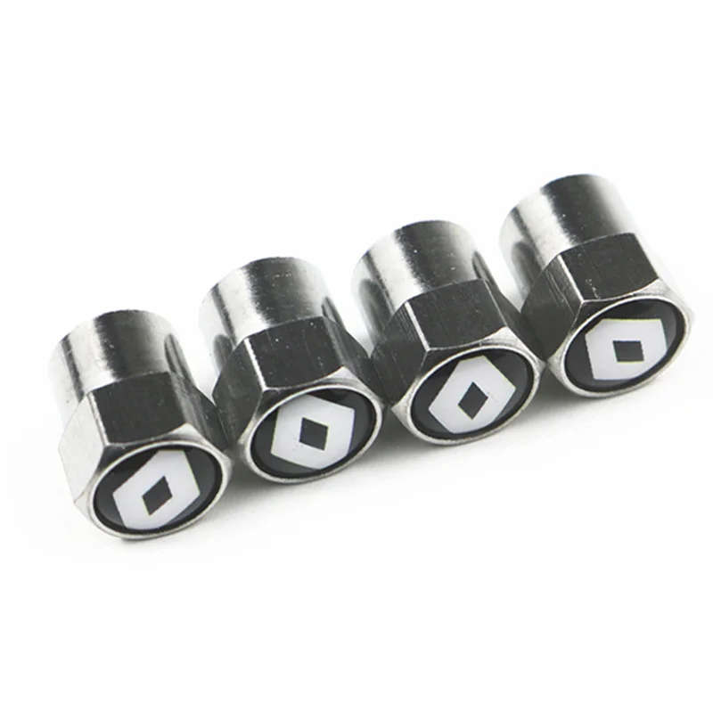 

Car-Styling Car Wheel Tire Valve Tyre Caps Case For Renault 2 Button Clio Scenic Megane Duster Sandero Captur Twingo Accessories