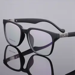 Высокое качество Для мужчин TR90 фирменные очки кадр, ясно, Мода Близорукость очки Оптические очки Рамка оправы 8030