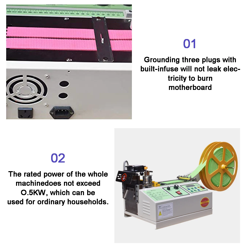 Компьютерная горячая и холодная тканевая ленточная режущая машина, автоматическая Волшебная самоклеящаяся лента на молнии, лямки, эластичные режущие инструменты