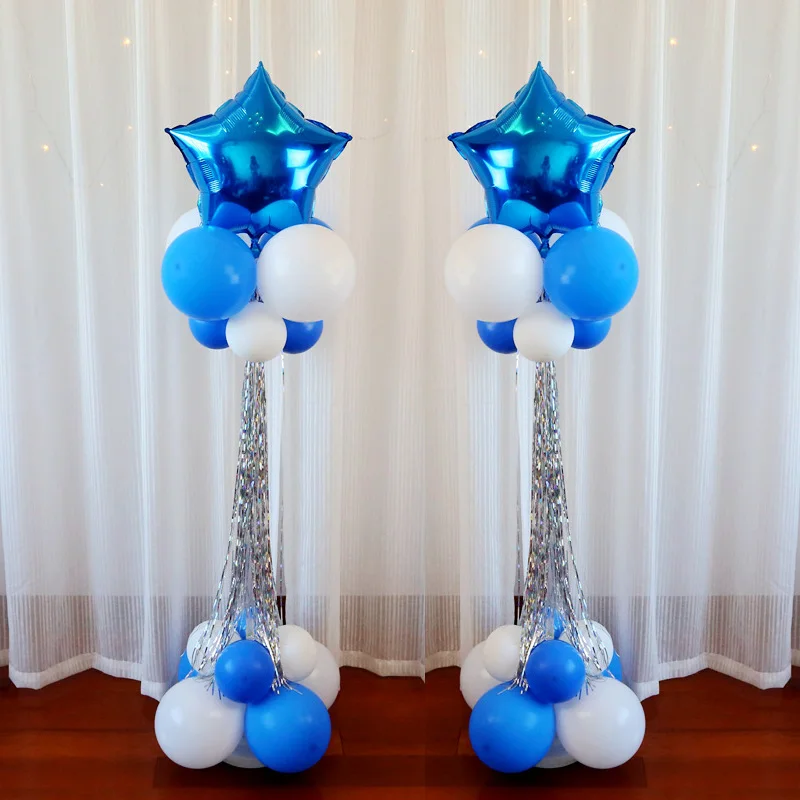 2 компл. дорога привести шарики-глобусы fiesta globos де cumpleanos воздушный шар стенд для воздушных шариков арки для свадьбы, дня рождения аксессуары дети - Цвет: Color 10