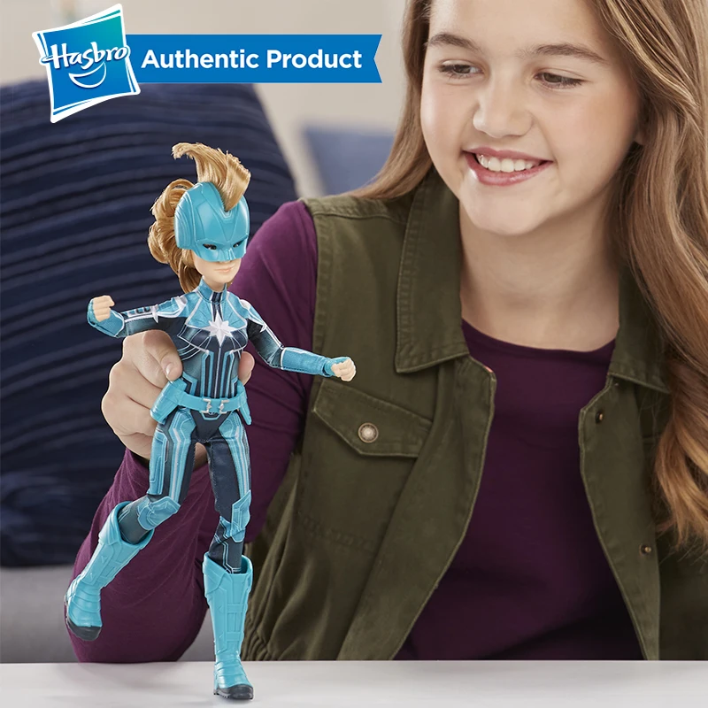 Hasbro 11,5 дюймов Капитан Marvel Starforce супер герой кукла со шлемом аксессуар экшн фигурка Коллекционная модель девочка мальчик игрушка