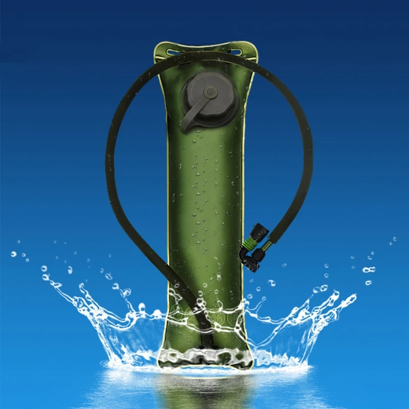 3L TPU Water Bladder Bag BackPack Hydration For Outdoor Camping Hiking