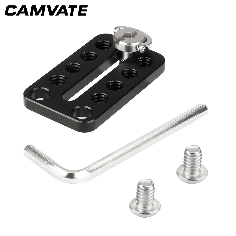 CAMVATE Камера универсальный топ Сырная Тарелка с 1/4 &quot 20 винт для монитор