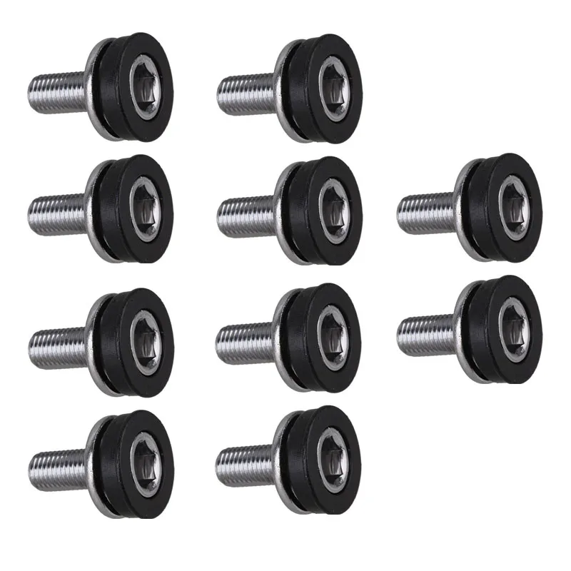 Lot 10pcs Cycle Bike Bicycle Crankset Bottom Bracket Axle 8MM Allen Key Crank Arm Bolts M8 Screw Bolt Screws | Электроника
