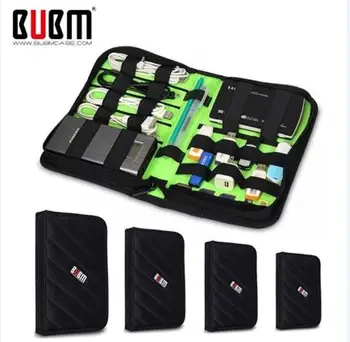 

BUBM Waterproof camera protect case , hard drive case for flash drive usb data cable power pack S M L