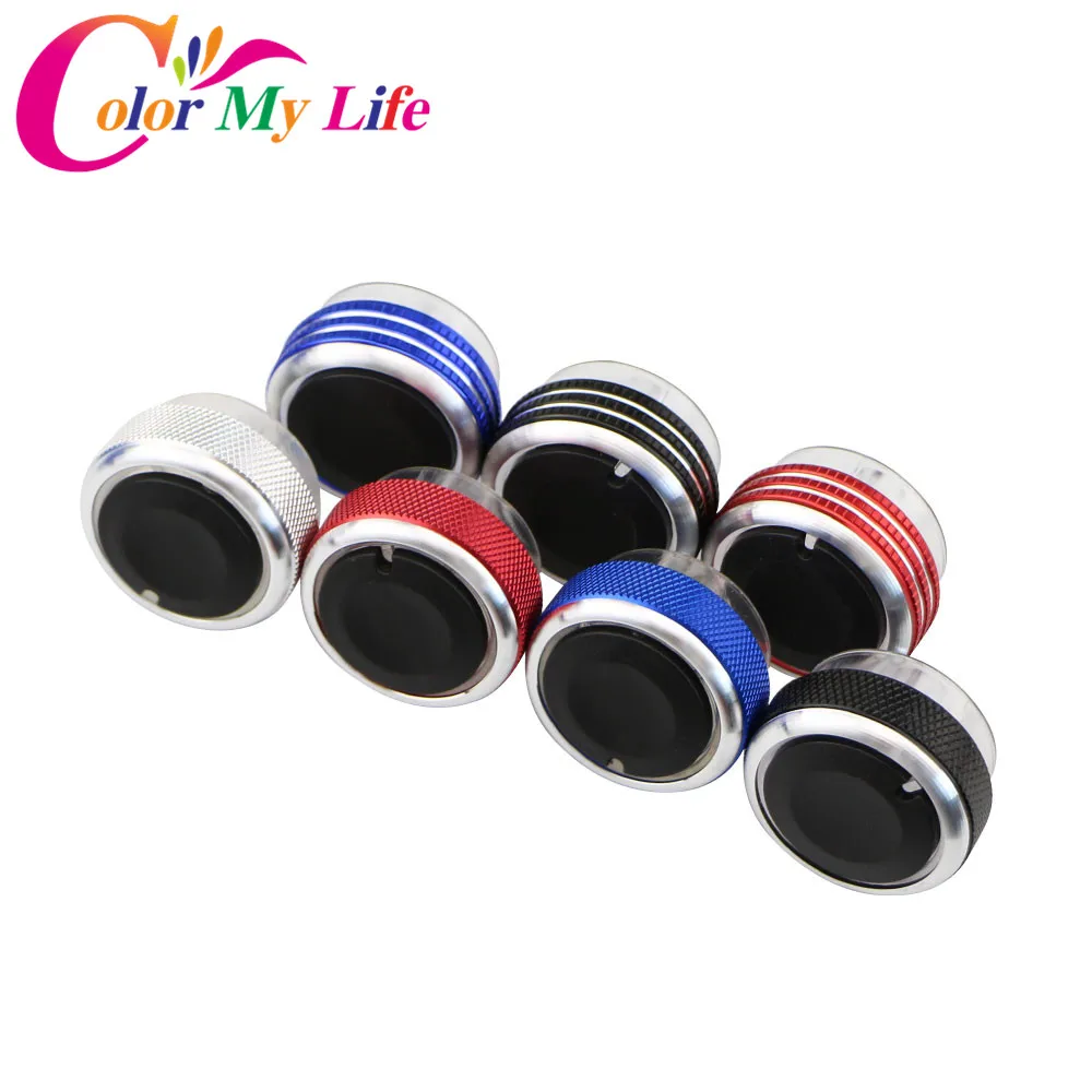 

Carmilla 3Pcs Air Conditioning Switch AC Knob Car Heat Control Knob for Ford Focus 2 3 MK2 MK3 ST RS For Ford Mondeo Accessories