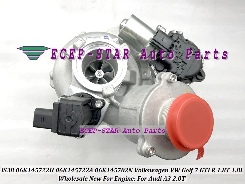 TURBO IS38 06K145722H 06K145722A 06K145702N 06K 145 722H Turbocharger For Audi A3 2.0T For Volkswagen VW Golf 7 GTI R 1.8T 1.8L (3)