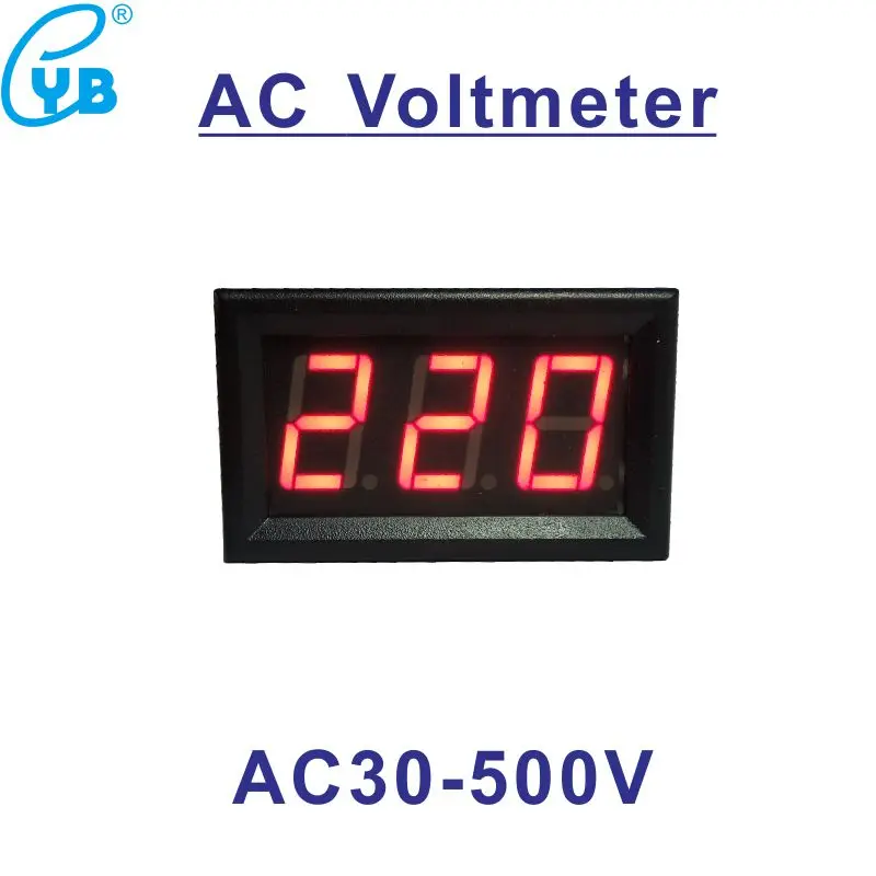 Ac 30500v Ac Voltage Meter Led Display Digital Voltmeter Voltmetre