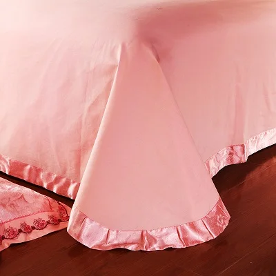 White Silver Color Jacquard Luxury Bedding sets 4/6 Pcs Queen/King size lace cotton Stain Bed set Bed linen Duvet cover pillow 118