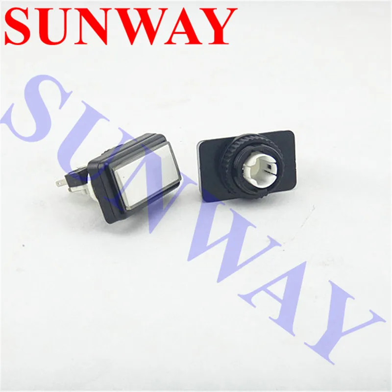 

10Pcs/Lot 12V Gaminator slot push button 46*27MM Rectangle Arcade Button Illuminated Push Button Switch for Arcade Game Machine