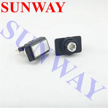 

10Pcs/Lot 12V Gaminator slot push button 46*27MM Rectangle Arcade Button Illuminated Push Button Switch for Arcade Game Machine