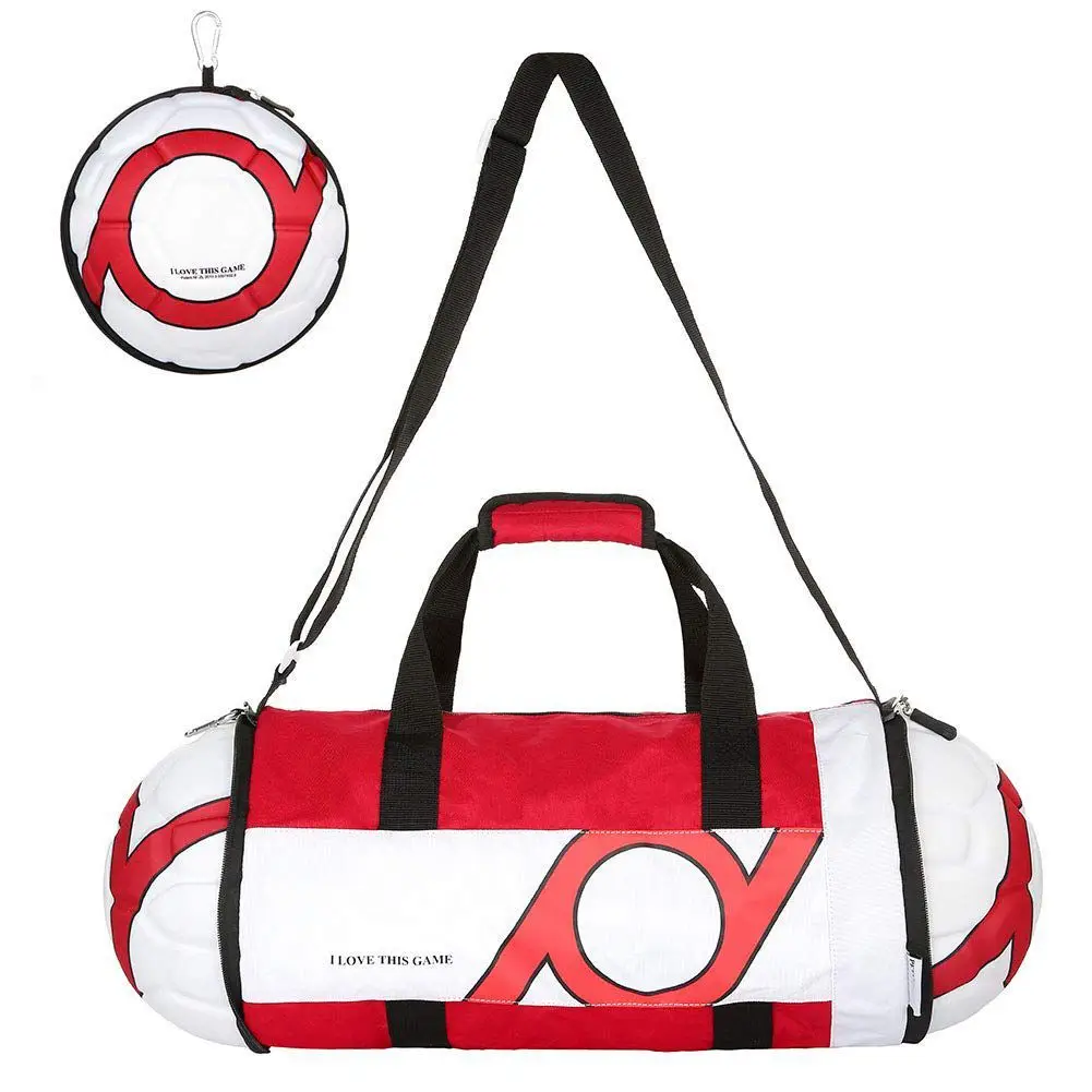 

WOSAWE Sports Bag Football Shape Gym Duffel Bag For Travelling Vacation Home or Outdoor Unisex