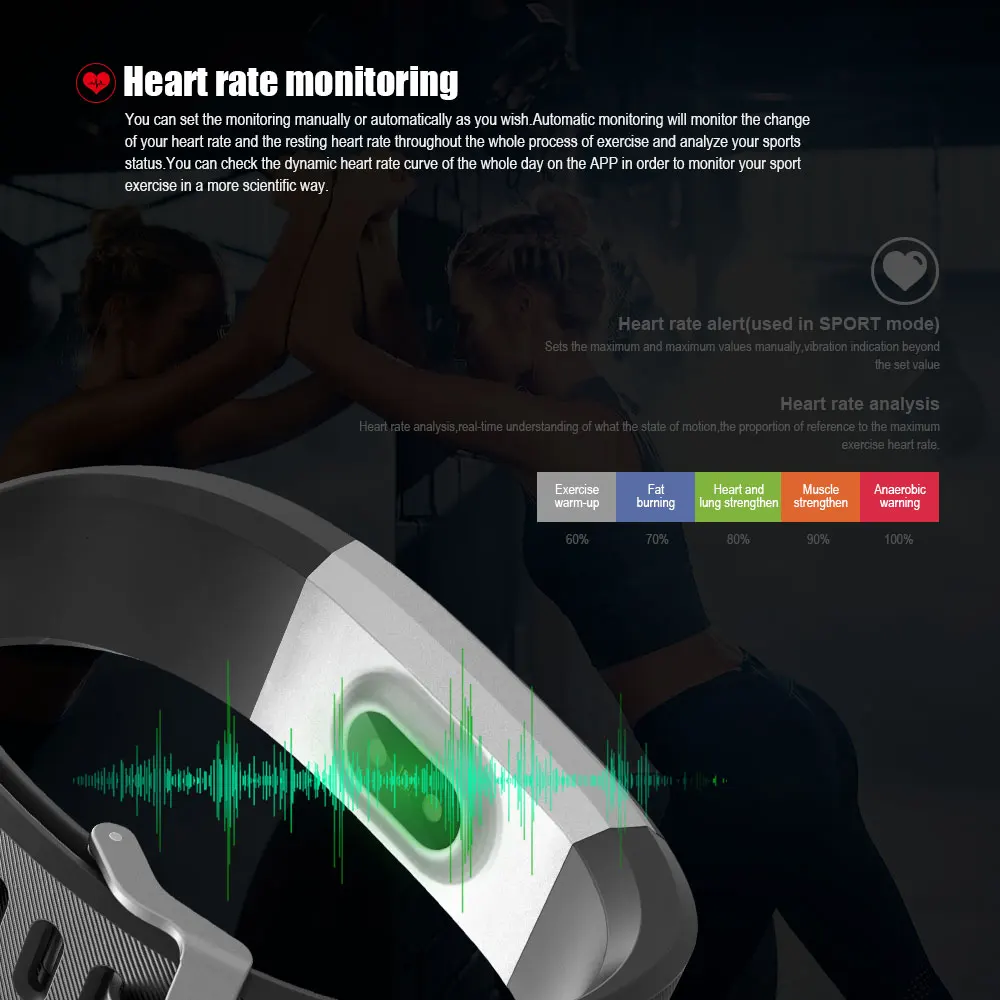 Cena VERYFiTEK ID115 Pro kolor Ccreen inteligentny zespół joga Cardio tętno opaska monitorująca aktywność IP68 wodoodporna F zycznej bransoletka Pk pasuje do bitów