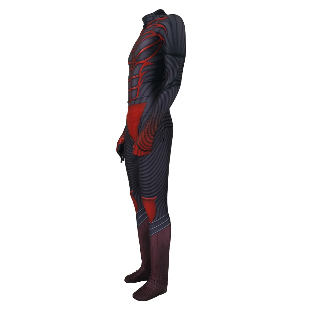 Косплей Kingdom Hearts Vanitas Мужской Детский комбинезон Хэллоуин Zentai Plugsuit Косплей Костюм