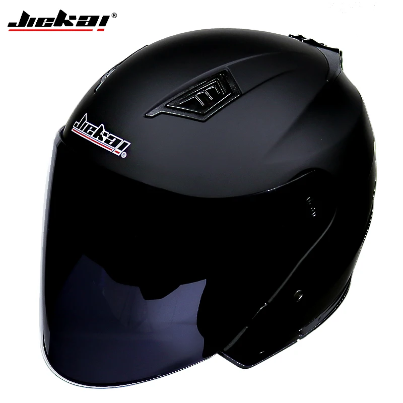 

Best Quality JIEKAI Helmet Motorcycle Helmet Dual Lens Open Mask Retro Helmet Motorcycle Racing Face Helmet M,L,XL,XXL