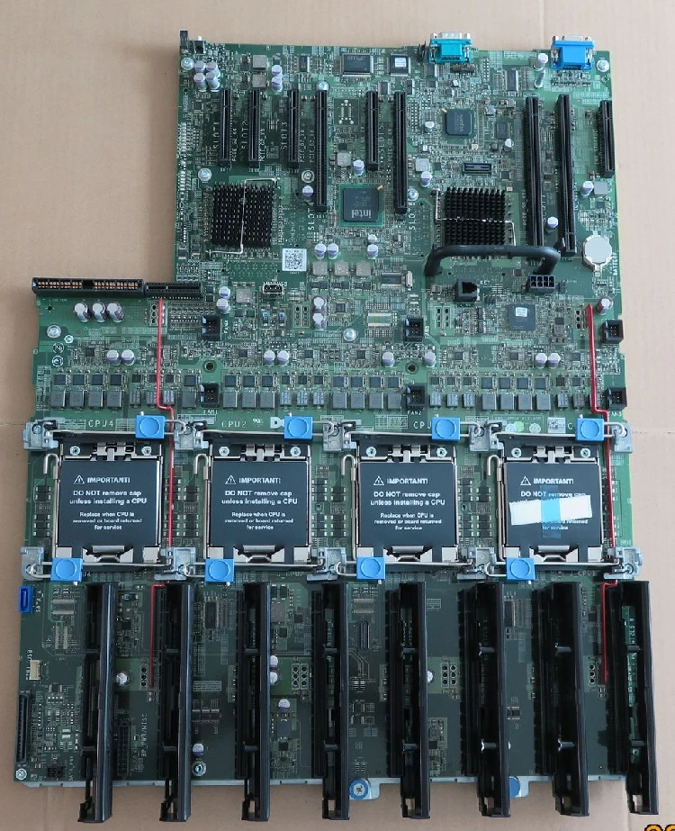 Применяется для DELL 0P703H P703H CN Серверная материнская плата PowerEdge R910 без процессора