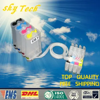 

Empty CISS suit for T0631 T0632 T0633 T0634, CIS Suit for Epson C67 C87 CX3700 CX4100 CX4700 ,with ARC Chips