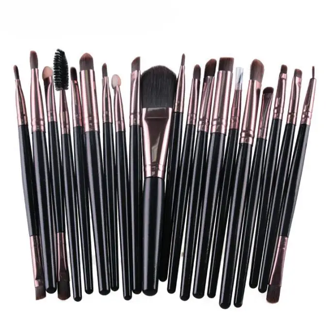 

20 pcs Makeup Brush Set tools Make-up Toiletry Eye Shadow Brushes Foundation Powder Eyeliner Eyelash Lip Make Up Brush Set Kit