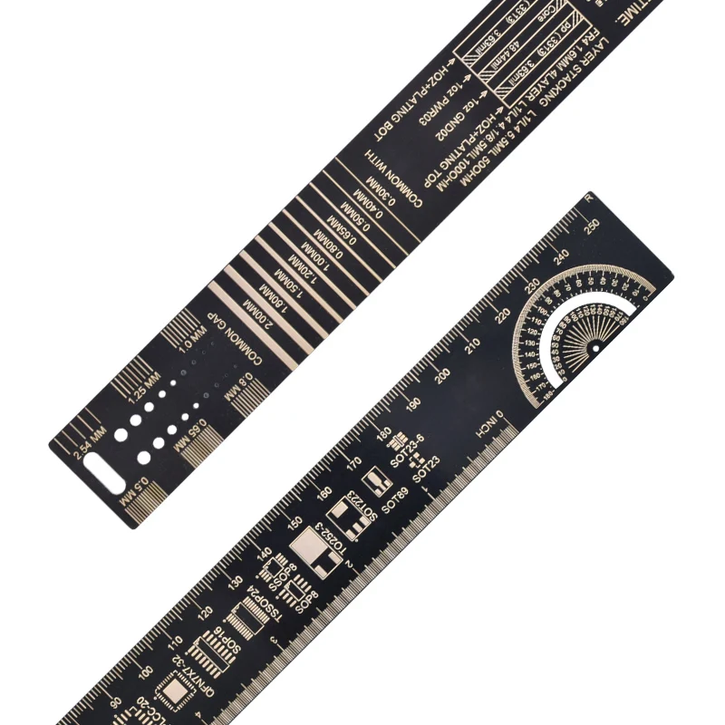 

25CM PCB Ruler For Electronic Engineers Measuring Tool PCB Reference Ruler