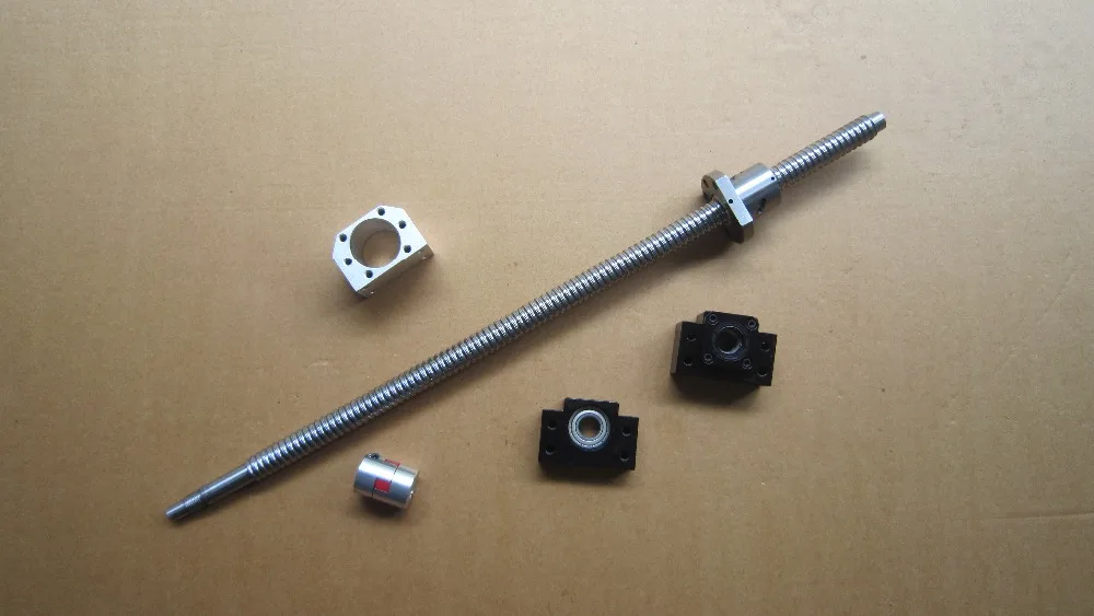 

SFU1605 x 850mm + sfu1610 x 1000/820/470mm ballscrew + Nut housing + BK12/BF12 + 8*10mm Coupling +SBR16 x 1000/800/mm/450mm rail