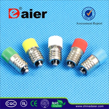 

E10A colorful thread 6.3V~220V E10 LED for effects