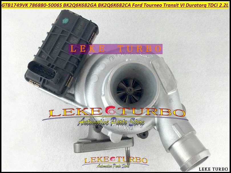 GTB1749VK 786880 786880-9006 S 786880-0006 786880-6 BK2Q6K682GA BK2Q6K682CA 1741779 Турбокомпрессор Для Ford Transit Duratorq Euro-5