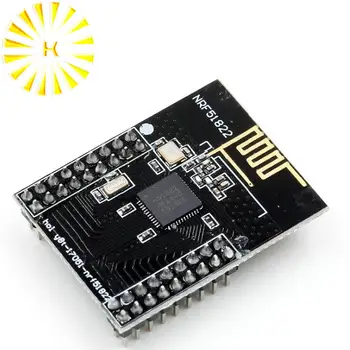 

NRF51822 2.4G Wireless Module Wireless Communication Module Bluetooth module / zigbee module / DMX512 Connector