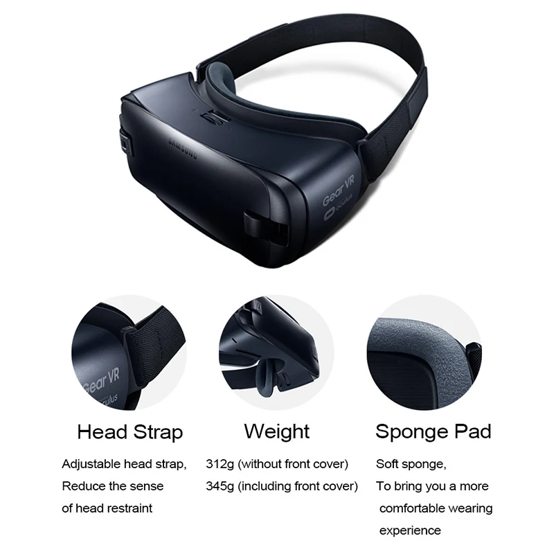 Vr 4.0 3d Glasses Gyro Sensor Virtual Reality Helmet Built Samsung Galaxy Note 7 S6 S6 Edge+ S7 S8 S8plus S9 S7edge - Pc Vr -