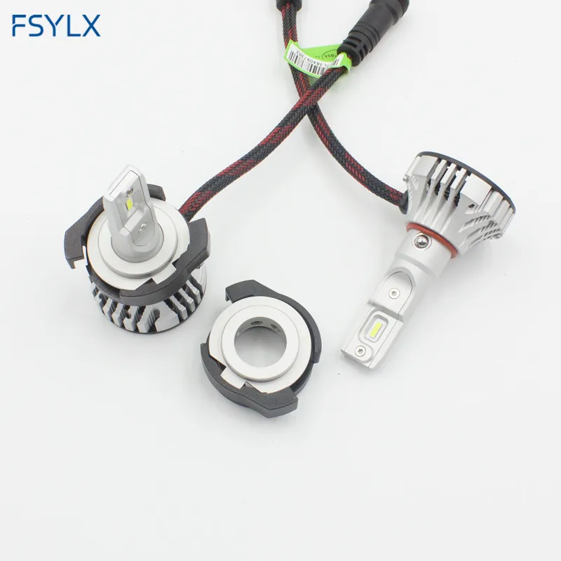 F2 H7 светодиодный налобный фонарь для VW MAGOTAN Passat b6 KUGA Romeo Renault Megane 4 с адаптером|h7 led