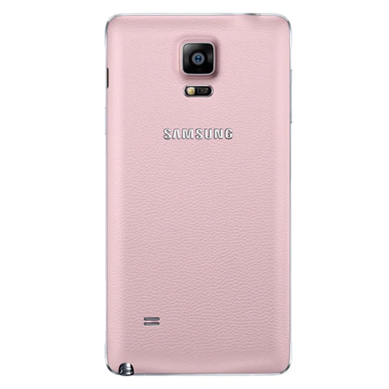 Оригинальный чехол для Samsung Galaxy Note4 N9100 N910H Note 4 задняя крышка телефона|Бамперы| |