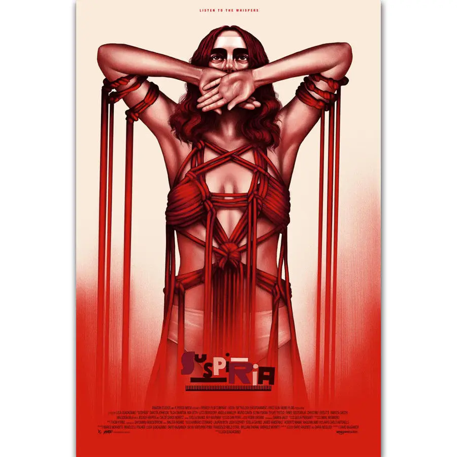

G-807 Suspiria Hot 2018 Movie Luca Guadagnino Horror Film Comic Fabric Cloth Poster Art Canvas Wall Pictures For Living Room
