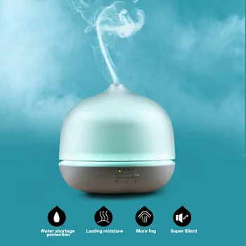 

500ml Aromatherapy Aroma Essential Oil Diffuser Ultrasonic Led Electric Atomizer Mist maker Fogger Mini Portable Air Humidifier