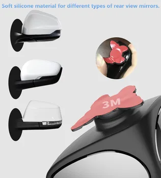 

Car Blind Spot Mirror 360 Rotation Adjustable Convex Rear View Mirror Safety Parking for SEAT leon ibiza altea alhambra