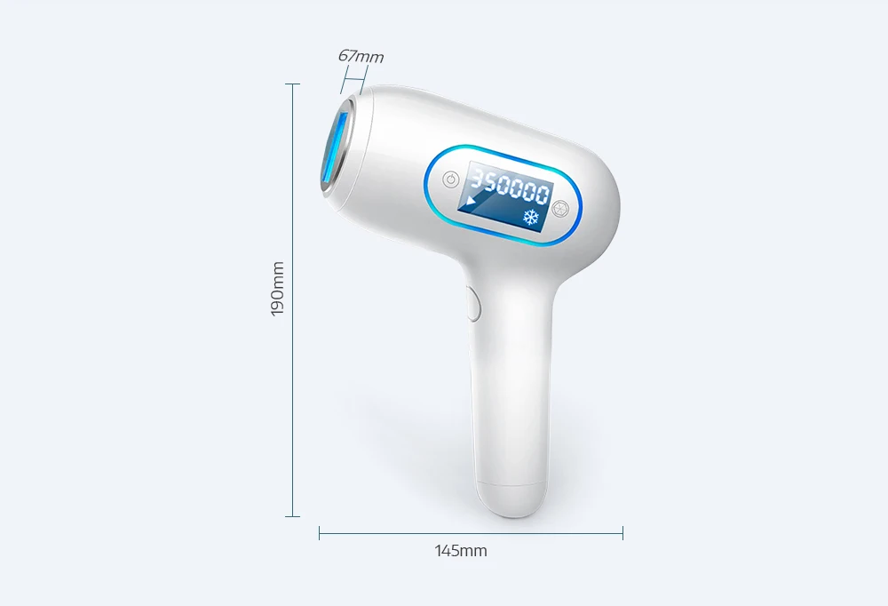 K_SKIN KD506A Эпилятор бытовой морозильник Фотон Инструмент для удаления волос 5 уровней интенсивности света для щеки подмышечные впадины ноги назад