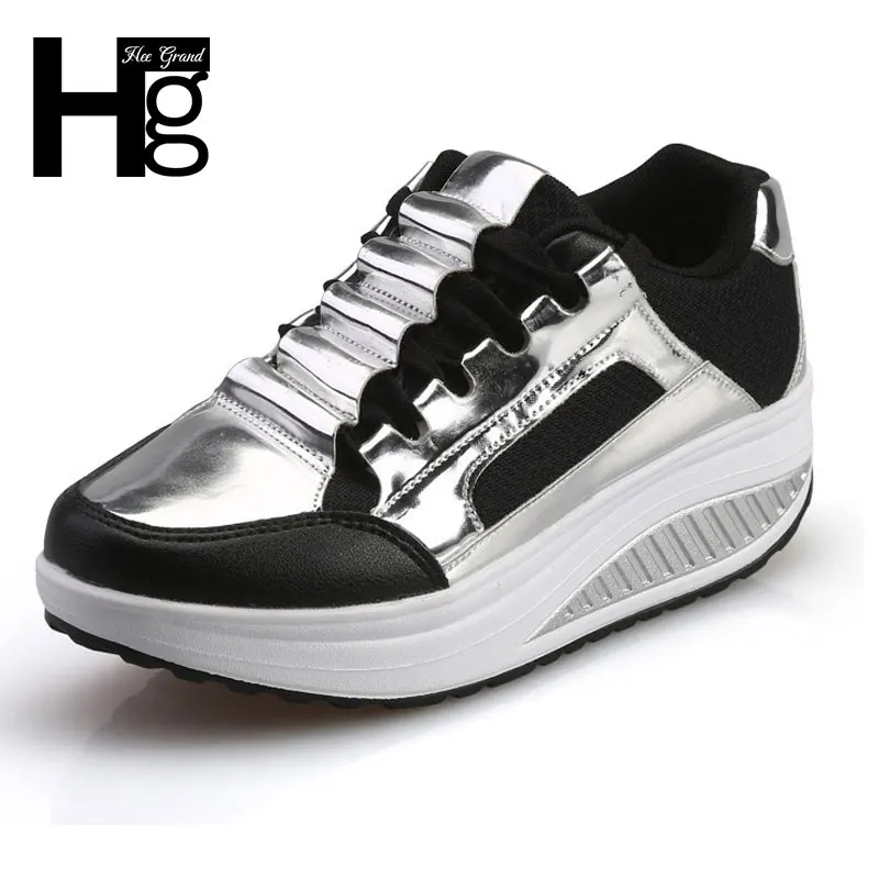 Automne 40 Rond Black Femme Appartements Femmes Taille Printemps Silver On Grand white 35 Casual Slip 2017 Bout Hee Plate black Argent Xwd4285 forme Chaussures red X0X4Uqn