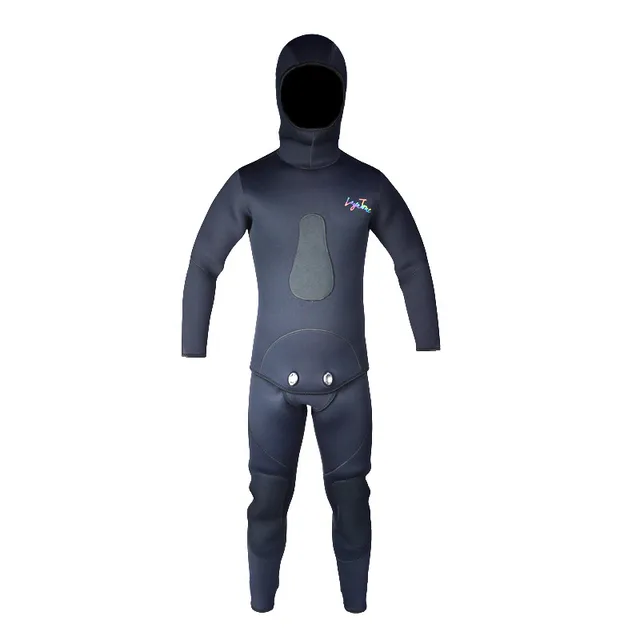 Cheap 9mm Neoprene Men/women Dive Athletic Diving Equipment Carbon Tube Spearfishing Wetsuit WS-100-9