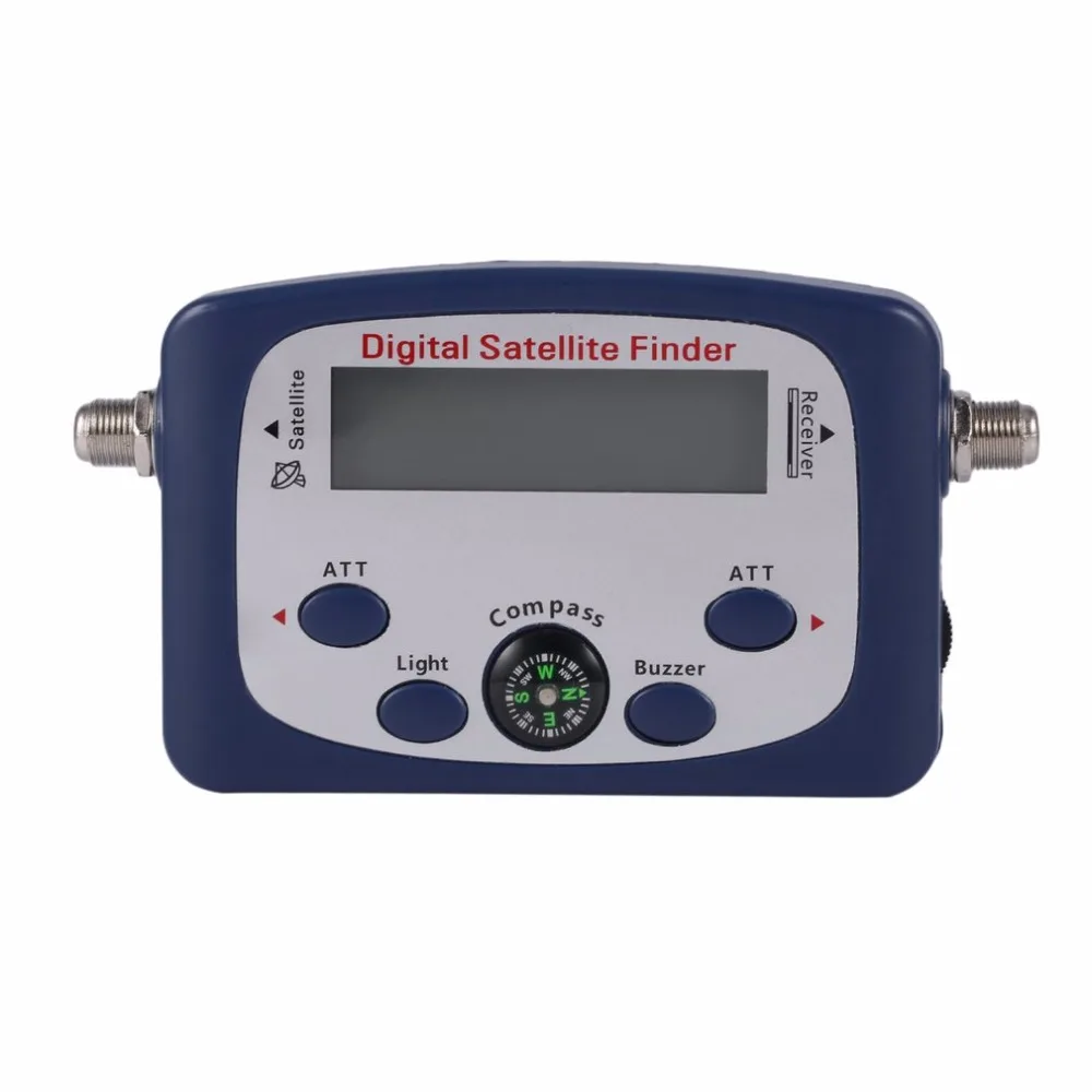 Портативный цифровой ЖК-дисплей спутниковый искатель измеритель мощности сигнала спутниковый сигнал искатель ТВ спутниковый детектор инструмент