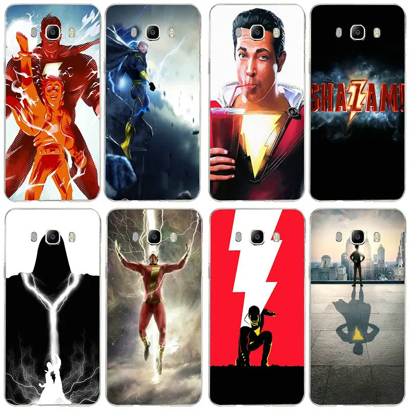 

Slim Silicone Soft Phone Cases for Samsung S2 S3 S4 S5 Mini S6 S7 Edge S8 S9 S10 Plus Lite Note 5 8 9 Shazam 2019 Movie