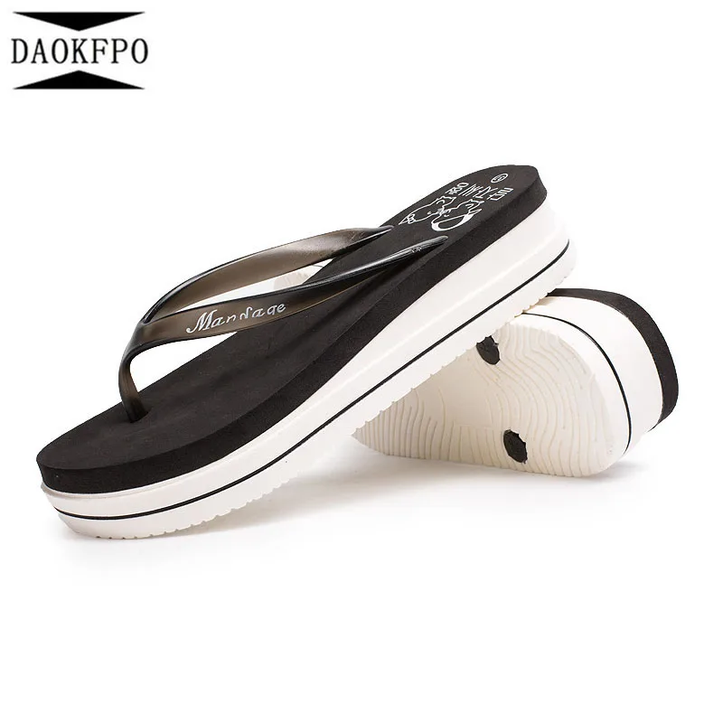 

DAOKFPO 35-40 Women Slippers Outdoor Slippers For Unisex Flip Flops PVC Slippers For Women Sandals Zapatos Hombre Sandalias