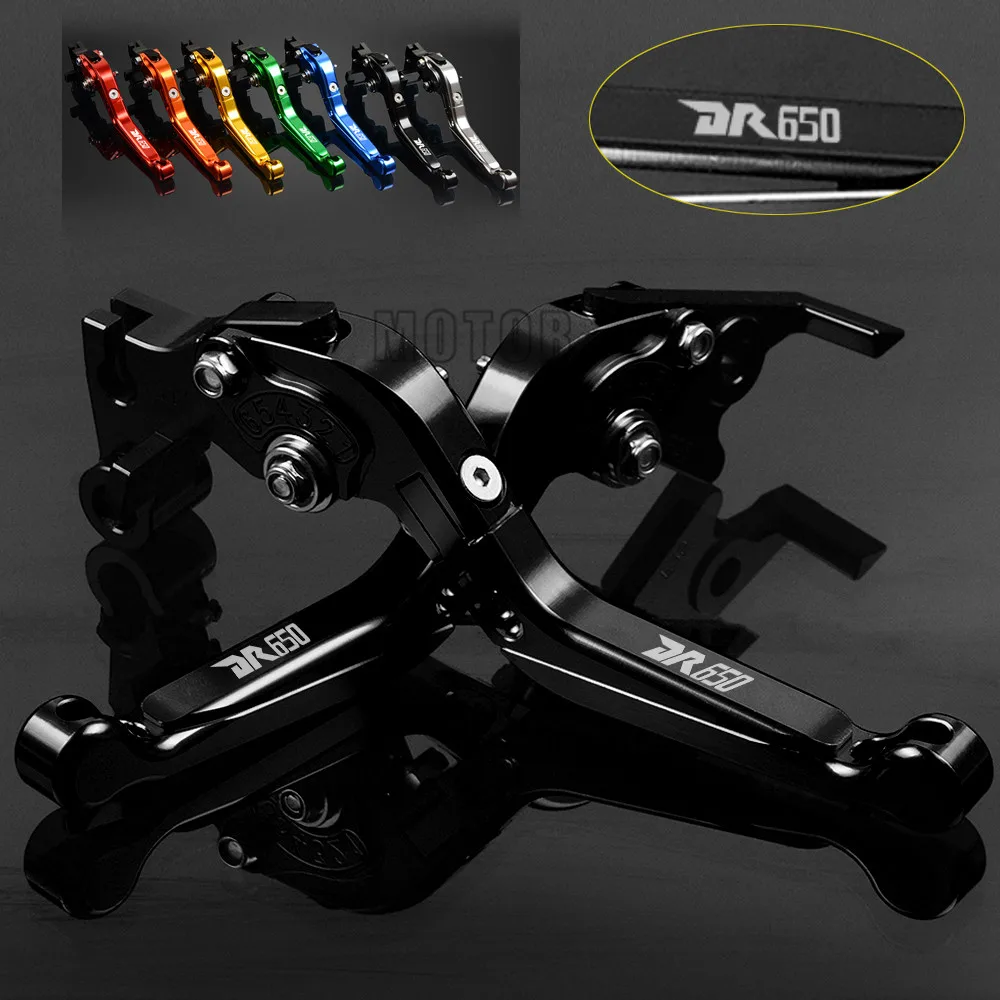 CNC Aluminum Motorcycle Foldable Brake Clutch Levers For Suzuki DR650S