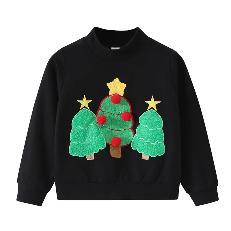 Christmas Kids Baby Hoodies Sweatshirts High Quality Children Christmas