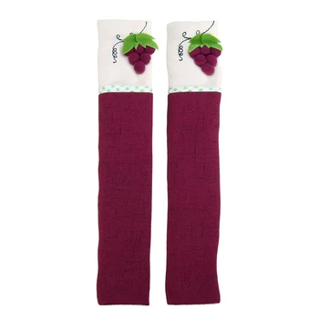 

1 Pair Cotton Refrigerator Handle Cover Practical Doorknob Door Handle Cover Double-door Fridge Gloves Mayitr Kitchen Tools