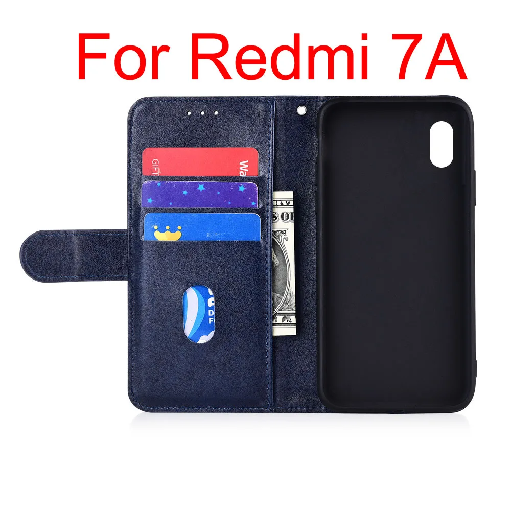 Чехол для Xiaomi Redmi 7 7A 7 A Redmi7 Redmi7A Redmi7 A чехол на молнии бумажник флип кожаный чехол Redmi 7 Coque Redmi 7A Fundas